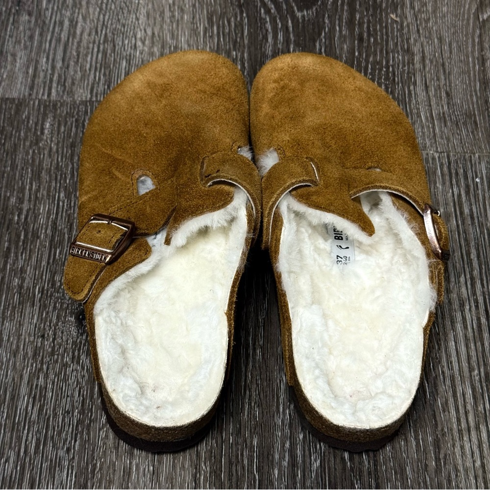 Birkenstock Boston Shearling Clogs - Picture 7 of 7